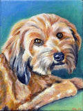 F&S Gift Store Custom Pet Portrait painting from photos, oil painting on canvas, dog portrait, all animal paintings, cat art, bird art, furry kids wall art