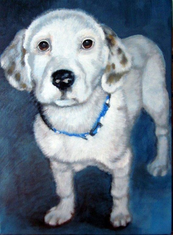 Personalized Oil Painting From Photos, handcraft art on Canvas-Show Case FIB100667-36
