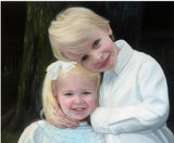 F&S Gift Store Children Custom Portrait-oil painting-custom portrait from photo-custom portrait painting-commission portrait-child portrait-Custom ETSY