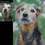 Personalized Oil Painting From Photos, handcraft art on Canvas-Show Case MCO101200-24