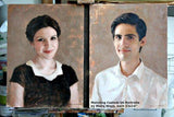 F&S Gift Store Custom portrait oil painting, 12 x 16 inches