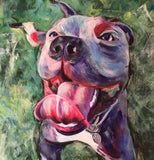 F&S Gift Store Custom Commission Painting from your photo, One of a Kind Framed Canvas Portrait! Animals, Places, People, Still Life, Houses and More!