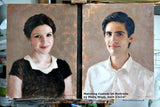 Personalized Oil Painting From Photos, handcraft art on Canvas-Show Case FJS101477-24