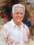 F&S Gift Store Custom oil portrait painting personalized original art oil painting gift for men dad father grandfather grandpa grandparent grandma 12x16