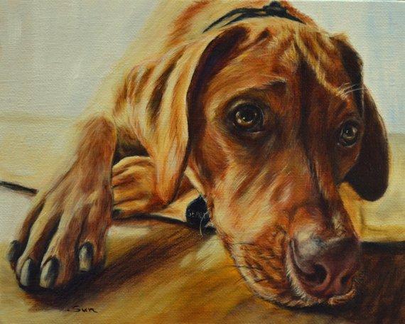 Personalized Oil Painting From Photos, handcraft art on Canvas-Show Case OGN100445-36