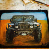 F&S Gift Store Custom Vehicle Painting, Commission Car Portrait, Commission Portrait, Oil Car Painting, Custom Car Painting