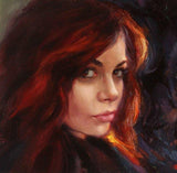 F&S Gift Store Girlfriend photo gift - Girlfriend gift - Portrait from photo - oil painting from photo gift mom romantic photo gift for Girlfriend