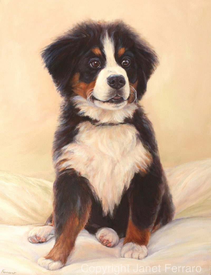 F&S Gift Store Custom Dog Portrait and Commission Dog painting of all dog breeds