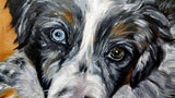 Personalized Oil Painting From Photos, handcraft art on Canvas-Show Case AGO100305-12
