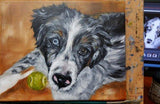 Personalized Oil Painting From Photos, handcraft art on Canvas-Show Case AGO100305-12