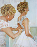 Personalized Oil Painting From Photos, handcraft art on Canvas-Show Case SFM102008-24