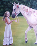 Personalized Oil Painting From Photos, handcraft art on Canvas-Show Case QIN100783-48