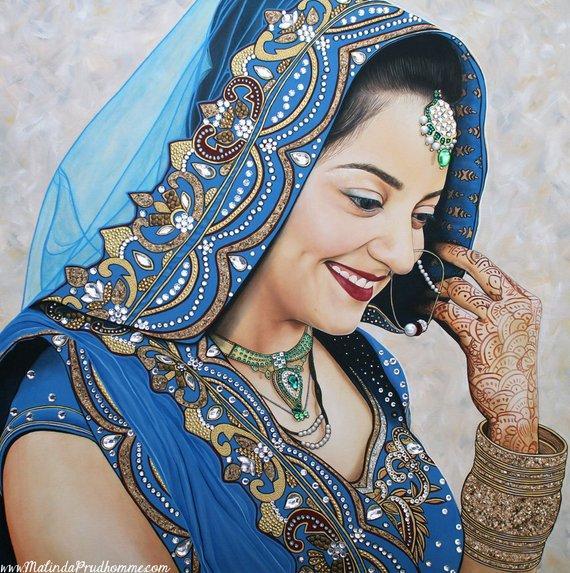 Personalized Oil Painting From Photos, handcraft art on Canvas-Show Case FSB101624-48