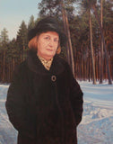 F&S Gift Store Portrait from a photo | any size oil on canvas, family portrait, personalized gift for birthday, wedding or anniversary, gift for a parent