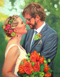 Personalized Oil Painting From Photos, handcraft art on Canvas-Show Case LKH102579-24
