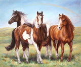 Personalized Oil Painting From Photos, handcraft art on Canvas-Show Case AJO100784-12