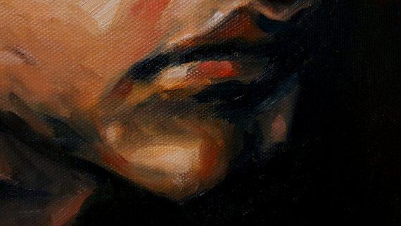 Personalized Oil Painting From Photos, handcraft art on Canvas-Show Case SIR101656-12