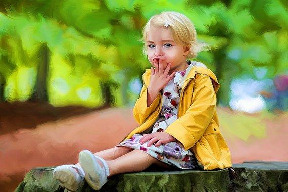 Personalized Oil Painting From Photos, handcraft art on Canvas-Show Case CDE101399-12