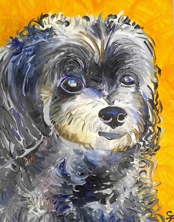 Personalized Oil Painting From Photos, handcraft art on Canvas-Show Case GMO101120-36