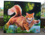 Personalized Oil Painting From Photos, handcraft art on Canvas-Show Case MSO101087-30