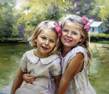 Personalized Oil Painting From Photos, handcraft art on Canvas-Show Case MDI100422-20