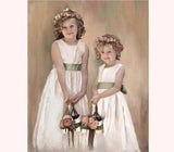 F&S Gift Store Children Custom Portrait-oil painting-custom portrait from photo-custom portrait painting-commission portrait-child portrait-