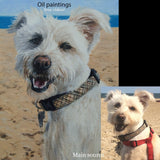 Personalized Oil Painting From Photos, handcraft art on Canvas-Show Case NHA101695-48