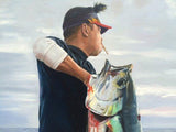 Personalized Oil Painting From Photos, handcraft art on Canvas-Show Case AHC101535-24