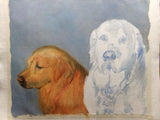 F&S Gift Store Custom dog portrait, Pet portrait specialists. Custom dog painting