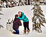 F&S Gift Store Marriage Proposal Engagement Photo Custom Portrait Custom Wedding or Anniversary Oil Painting Canvas 16x20
