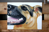 F&S Gift Store Custom pet painting, custom dog painting, custom pet portrait, custom oil painting, dog portrait custom, custom dog portrait