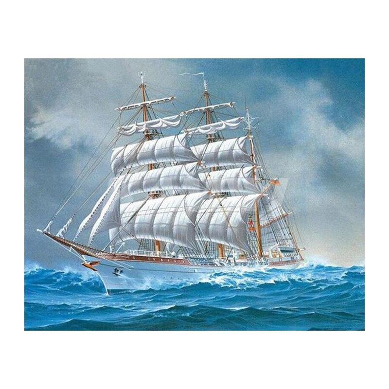 F&S Diamond Painting Store Sea Sailboat