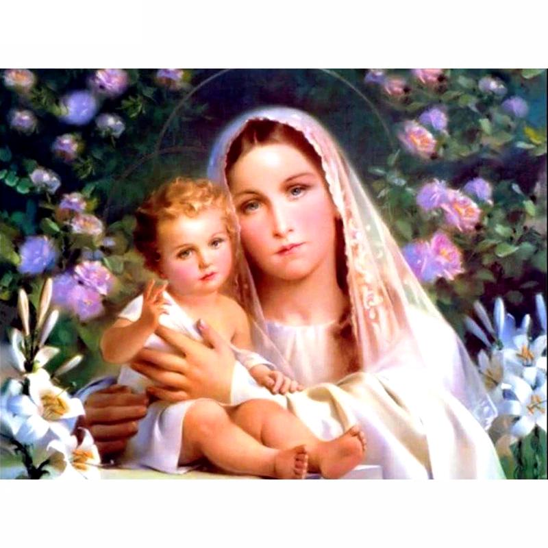 F&S Diamond Painting Store Virgin Mary And Baby