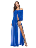 One-shoulder Chiffon Dress