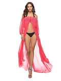 One-shoulder Chiffon Dress