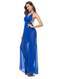 Halter Open Back Dress