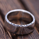 925 sterling silver feather ring