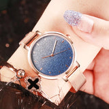 Fashion luxury mesh ladies watch