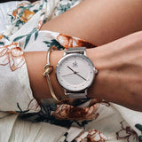 Quartz texture ladies watch