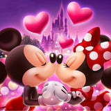 F&S Diamond Painting Store Mickey & Minnie Mouse 20x20cm