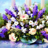 F&S Diamond Painting Store Flower Collection 20x25cm
