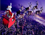 F&S Diamond Painting Store Santa Claus in Sleigh over the City 25x30cm
