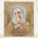 F&S Diamond Painting Store Religious Woman Praying 35x30cm