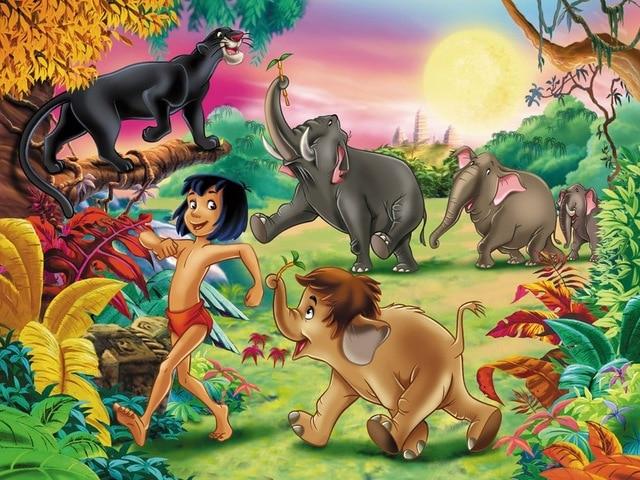 F&S Diamond Painting Store Disney the Junglebook 30x20cm