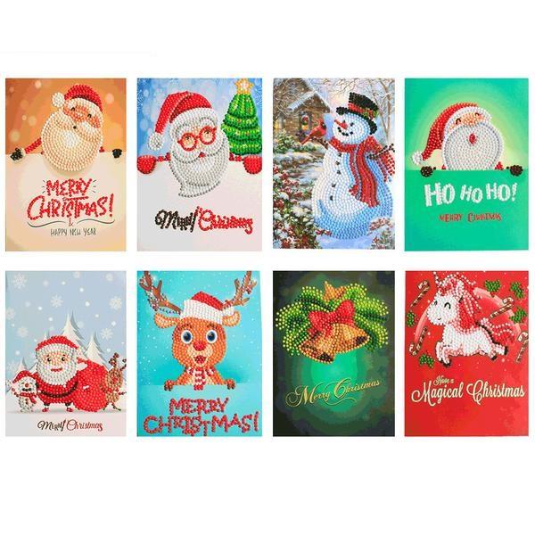 F&S Diamond Painting Store Christmas Cards Collection 13x18cm Packages