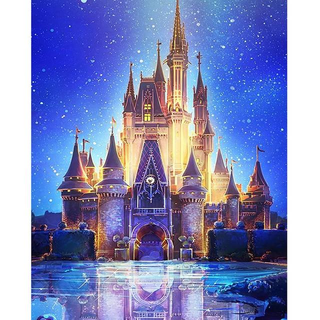 F&S Diamond Painting Store Castle 25x30cm