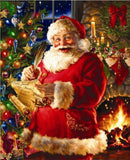 F&S Diamond Painting Store Santa Claus Writing 40x50cm