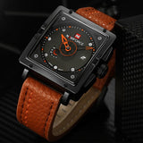 NAVIFORCE Men's Top Brand Luxury Casual Quartz Leather Sports Clock Gift Men's Watch