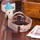 Fashion stainless steel rose gold and silver watch luxury ladies rhinestone watch