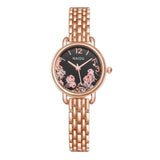 Fashion watch ladies luxury stainless steel quartz ladies watch